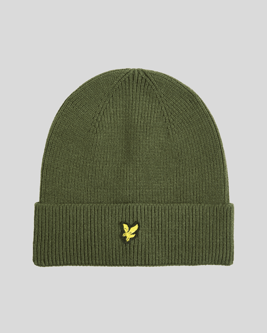 Lyle & Scott Jongens Gebreide Muts - Groen - Image 1
