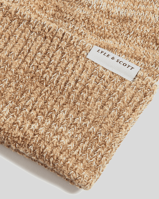 Lyle & Scott Multi Marl Beanie - Bruin - Image 3