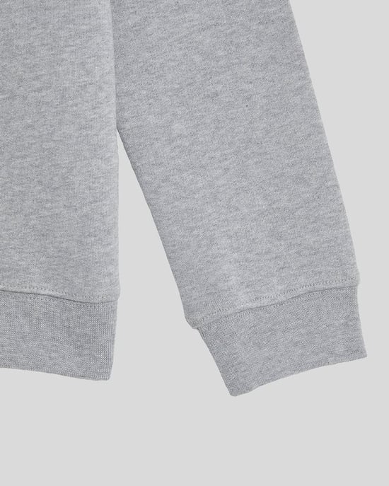 Lyle & Scott Jongens 1/4 Rits Trui - Grijs - Image 3