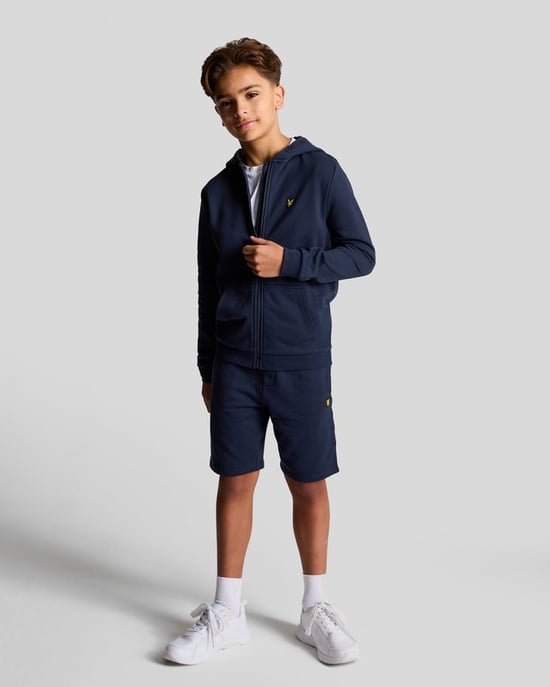 Lyle & Scott Jongens Sweat Shorts - Marineblauw - Image 2
