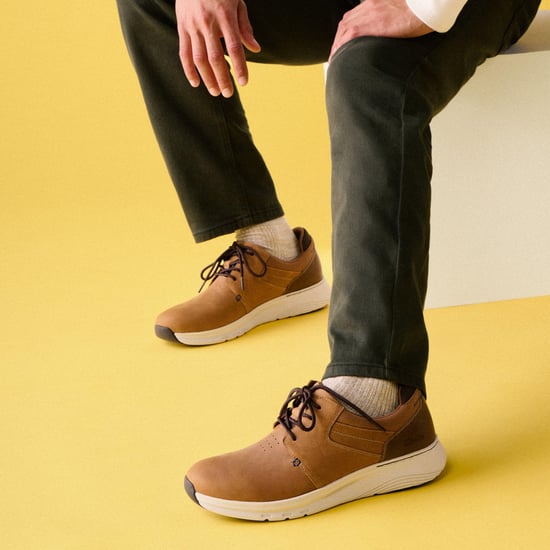 Motion Trek PT Donker Tan Leer Sneakers - Image 2