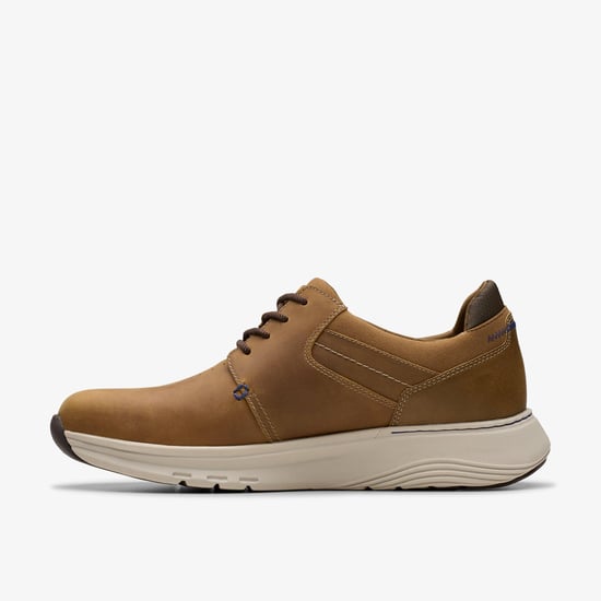 Motion Trek PT Donker Tan Leer Sneakers - Image 3