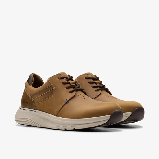 Motion Trek PT Donker Tan Leer Sneakers - Image 5