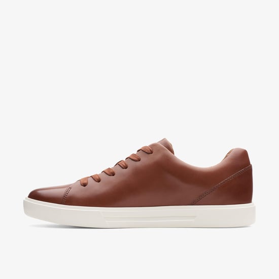 Un Costa Lace Britse Tan Lea Sneakers - Image 2
