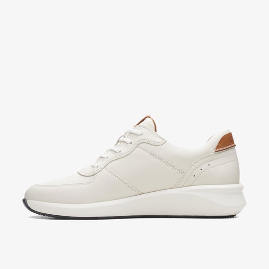 Un Rio Sprint Witte Combinatie Leren Sneakers - Image 2