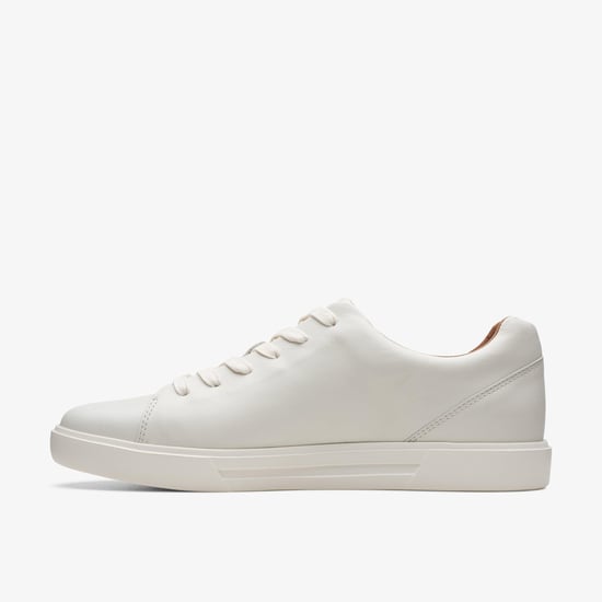 Un Costa Kant Wit Leren Sneakers - Image 2