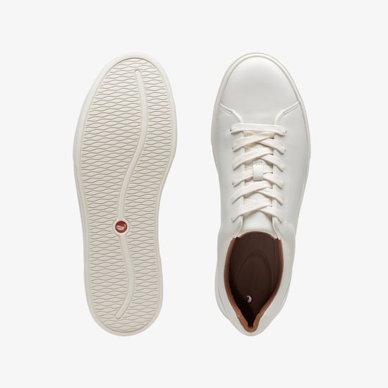Un Costa Kant Wit Leren Sneakers - Image 6