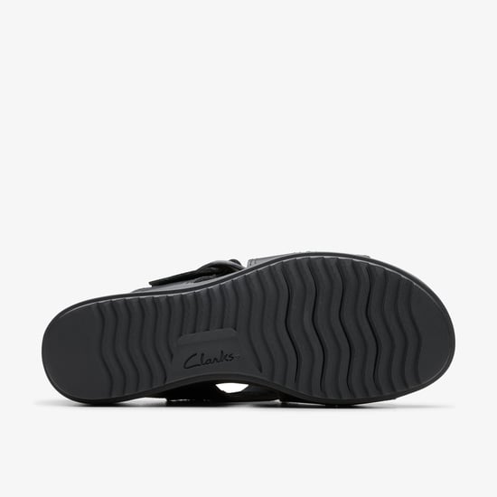 Wrenly Jane Zwarte Leren Sandalen - Image 3