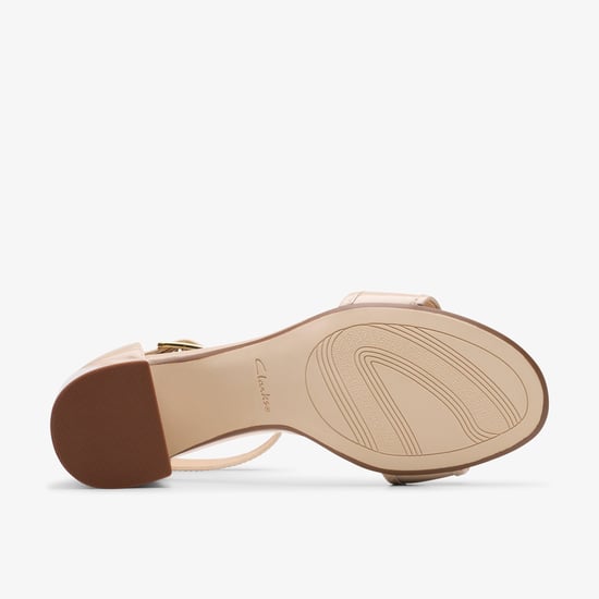 Ezoria Mae Patent Sandalen in Sandkleur - Image 3