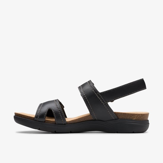 April Clover Zwarte Combi Sandalen - Image 2