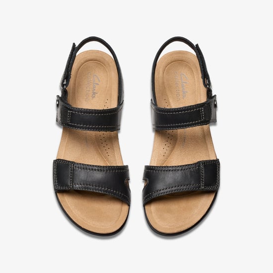 April Clover Zwarte Combi Sandalen - Image 6