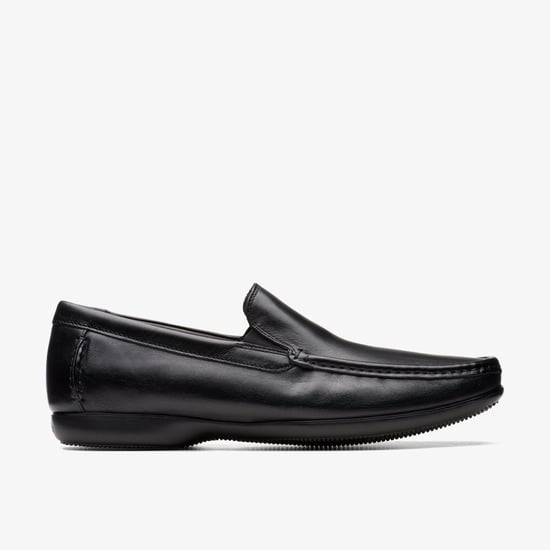 Finer Zon Zwarte Leren Schoenen - Image 1
