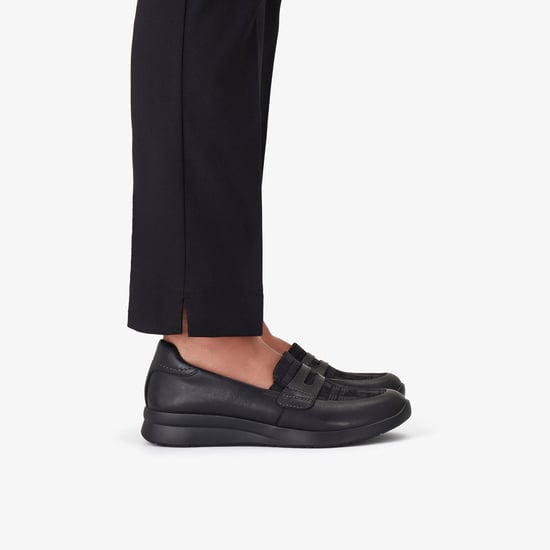 Ellowyn Penny Zwarte Leren Schoenen - Image 2