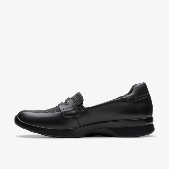 Ellowyn Penny Zwarte Leren Schoenen - Image 3