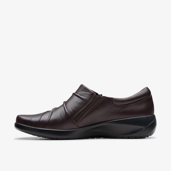 Kaetlyn Mila Chocolade Leren Schoenen - Image 2