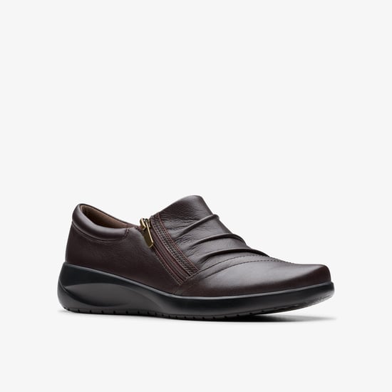 Kaetlyn Mila Chocolade Leren Schoenen - Image 4