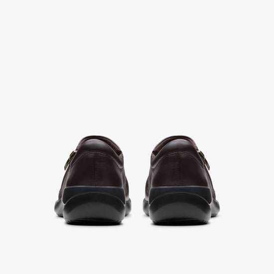Kaetlyn Mila Chocolade Leren Schoenen - Image 5