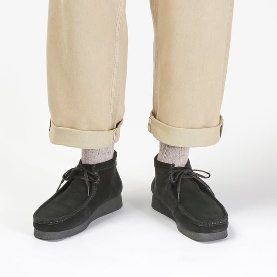 Clarks Originals WallabeeEVO BT Zwarte Sde Boots - Image 2