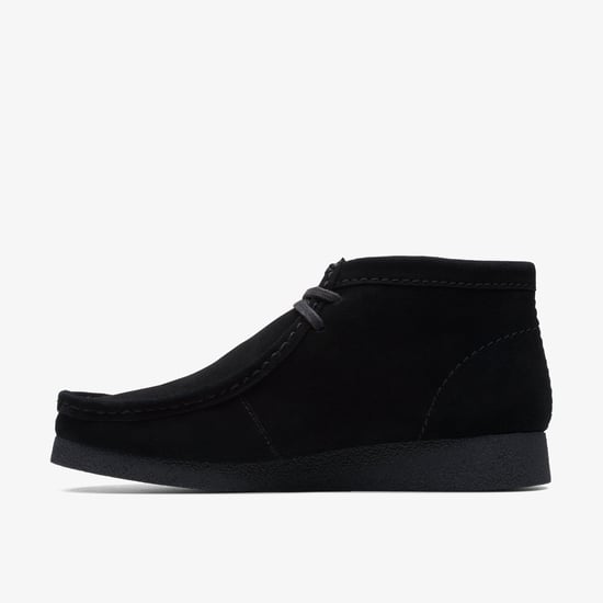 Clarks Originals WallabeeEVO BT Zwarte Sde Boots - Image 3