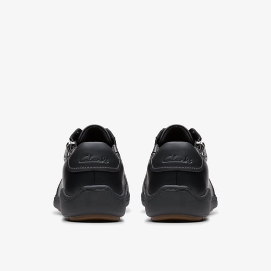 Bryianne Bayla Zwarte Leren Sneakers - Image 5