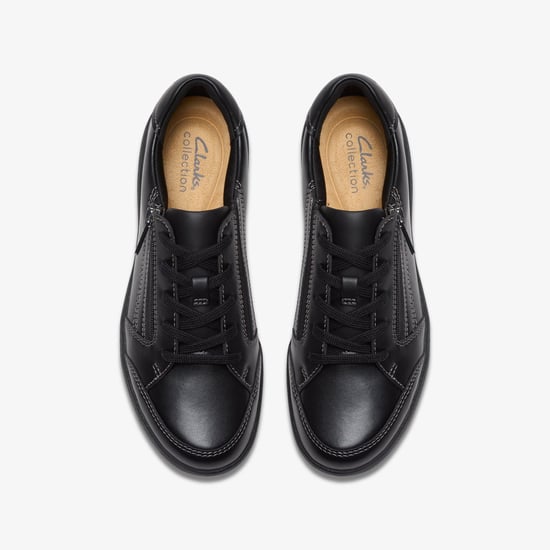 Bryianne Bayla Zwarte Leren Sneakers - Image 6