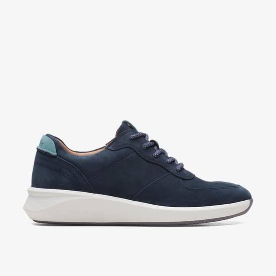 Un Rio Sprint Marine Nubuck Sneakers - Image 1