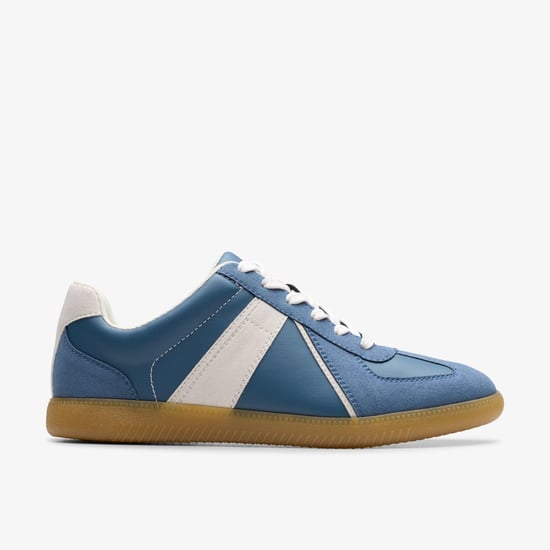 Nykole Stap Denim Sneakers - Image 1
