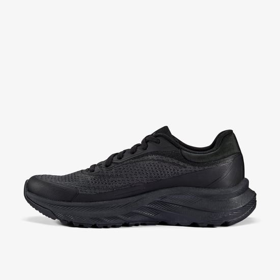 Tawstock Kant Zwarte Gebreide Sneakers - Image 2