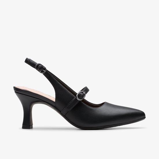 Kataleyna Ruby Zwarte Leren Schoenen - Image 1