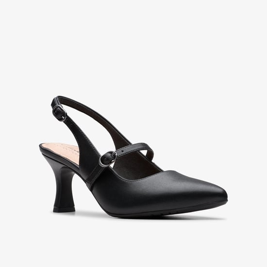 Kataleyna Ruby Zwarte Leren Schoenen - Image 4