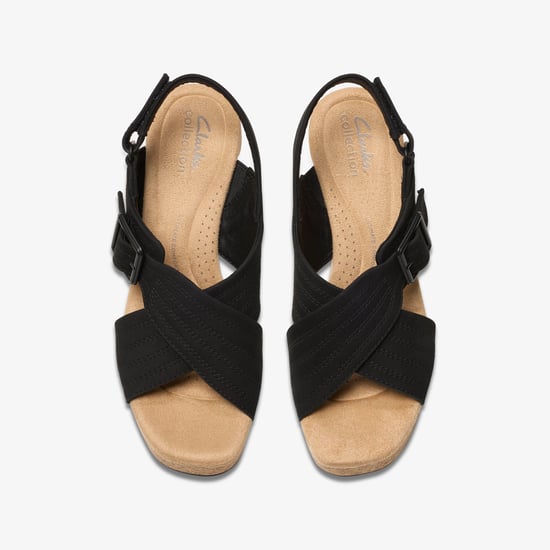 Nerisa West Zwarte Nubuck Sandalen - Image 6