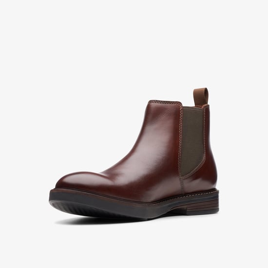Paulson Up Mahonie Leren Boots - Image 4
