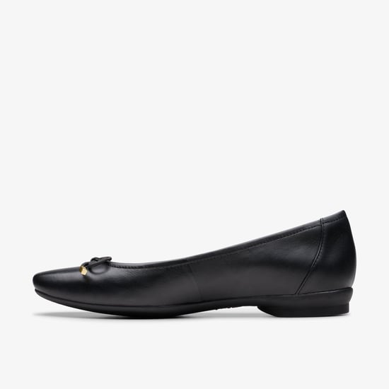Candra Licht Zwarte Leren Schoenen - Image 2
