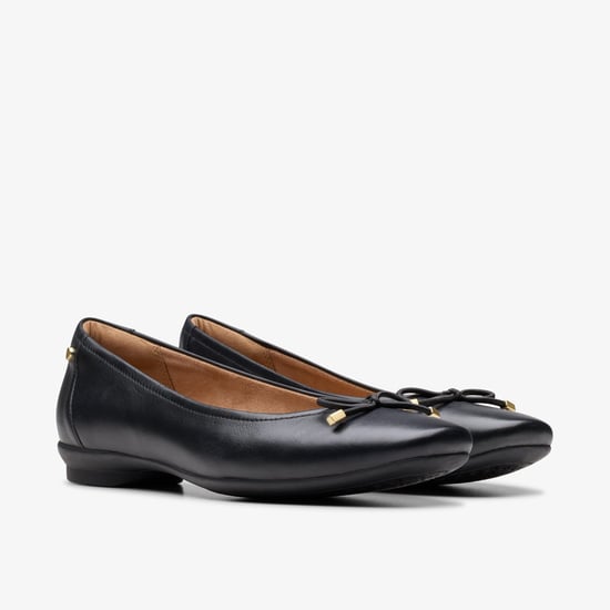 Candra Licht Zwarte Leren Schoenen - Image 4