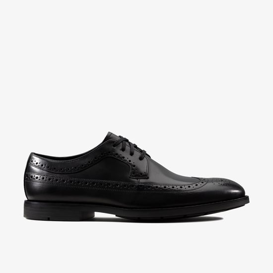 Ronnie Limit zwarte leren schoenen - Image 1