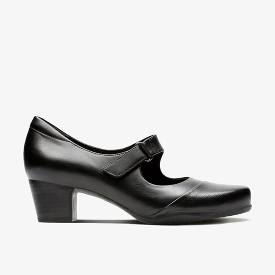 Rosalyn Wren Zwarte Leren Schoenen - Image 1