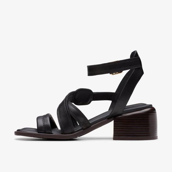 Morwyn Band Sandalen van Zwart Leer - Image 3