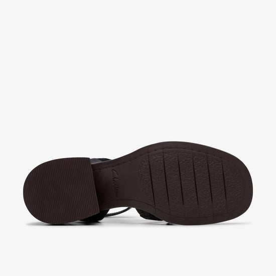 Morwyn Band Sandalen van Zwart Leer - Image 4