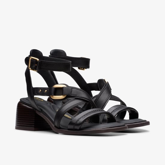 Morwyn Band Sandalen van Zwart Leer - Image 5