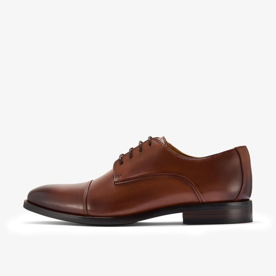 Banstead Cap Tan Leren Schoenen - Image 2