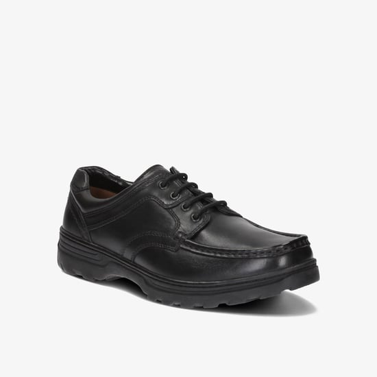 Line Shore Zwarte Leren Schoenen - Image 3