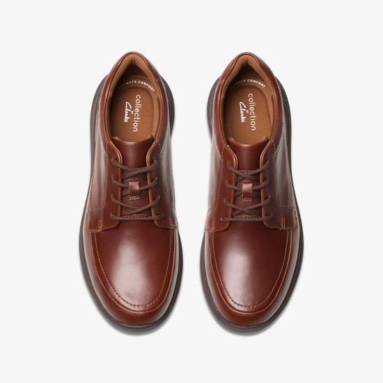 Watchet Kanten Donkerbruin Leren Schoenen - Image 6