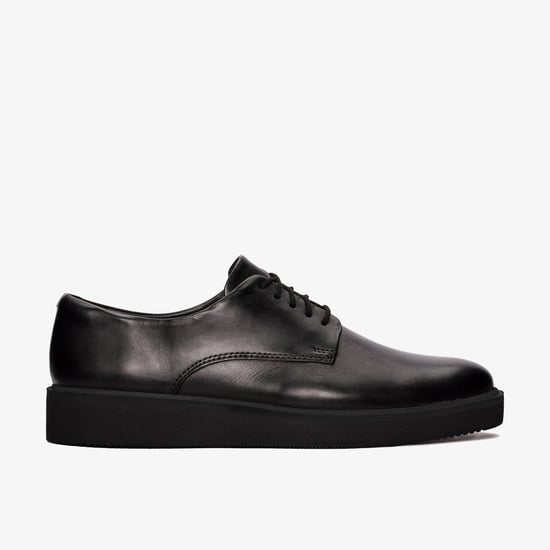 Glickly Derby 2 Zwarte Leren Schoenen - Image 1