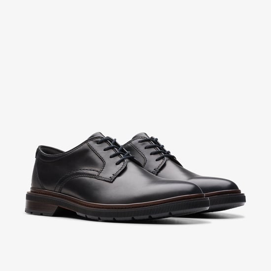 Burchill Derby Zwarte Leren Schoenen - Image 4