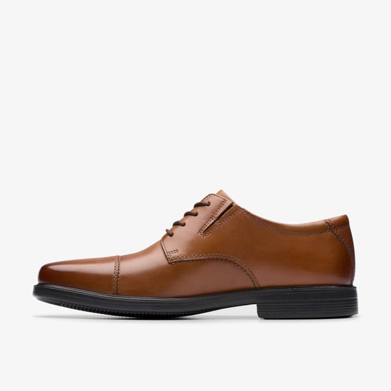 Cosgrove Cap Donkerbruin Leren Schoenen - Image 2