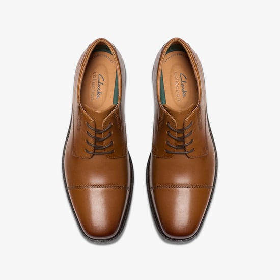 Cosgrove Cap Donkerbruin Leren Schoenen - Image 6