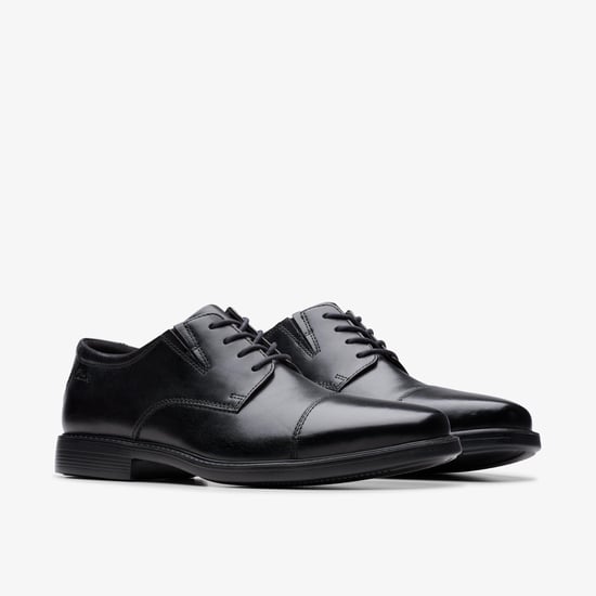 Cosgrove Hoed Zwarte Leren Schoenen - Image 4