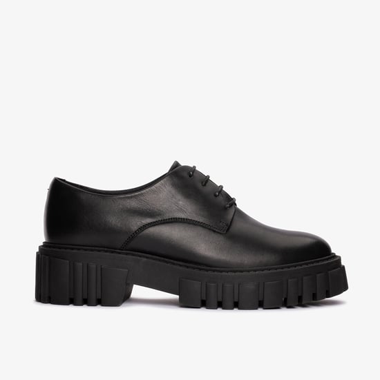 Page Walk Zwarte Leren Schoenen - Image 1