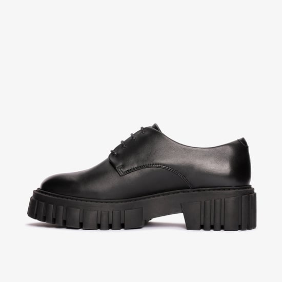 Page Walk Zwarte Leren Schoenen - Image 3