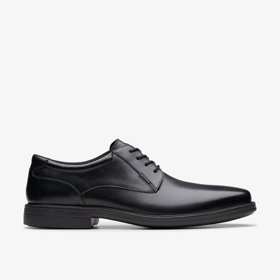 Wendell LaceII Zwarte Leren Schoenen - Image 1